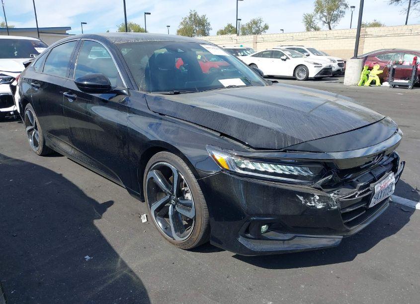2022 Honda Accord SPORT (VIN 1HGCV1F39NA041039) main photo