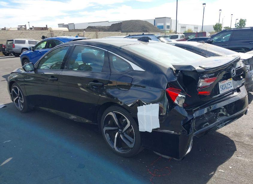 Photo 3 of 2022 Honda Accord SPORT (VIN 1HGCV1F39NA041039)