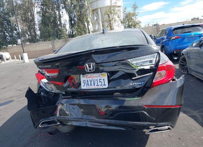 Photo 6 of 2022 Honda Accord SPORT (VIN 1HGCV1F39NA041039)