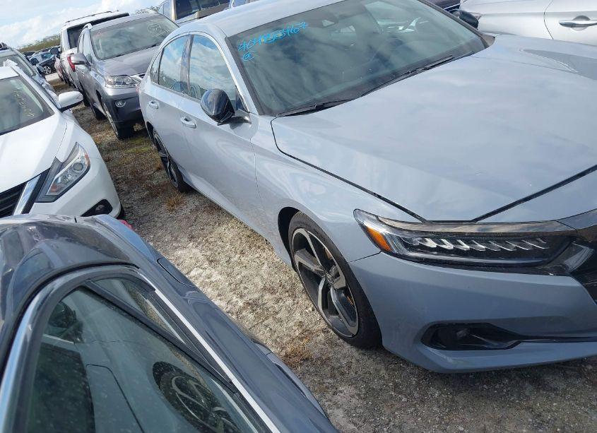 2022 Honda Accord SPORT (VIN 1HGCV1F39NA066281) main photo