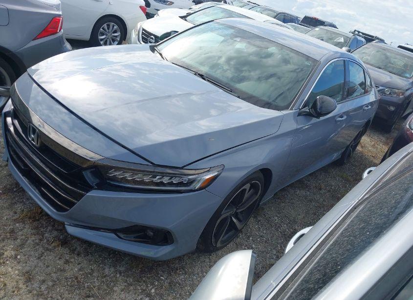 Photo 2 of 2022 Honda Accord SPORT (VIN 1HGCV1F39NA066281)