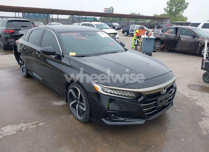 2022 Honda Accord SPORT (VIN 1HGCV1F39NA070556) main photo