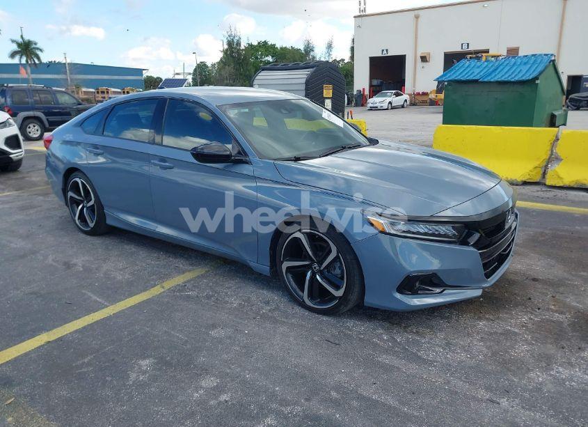 2022 Honda Accord SPORT (VIN 1HGCV1F39NA088703) main photo