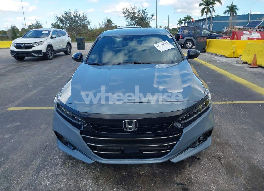 Photo 12 of 2022 Honda Accord SPORT (VIN 1HGCV1F39NA088703)