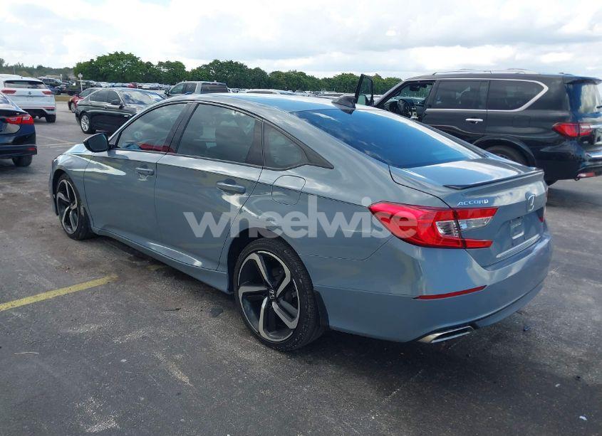 Photo 3 of 2022 Honda Accord SPORT (VIN 1HGCV1F39NA088703)