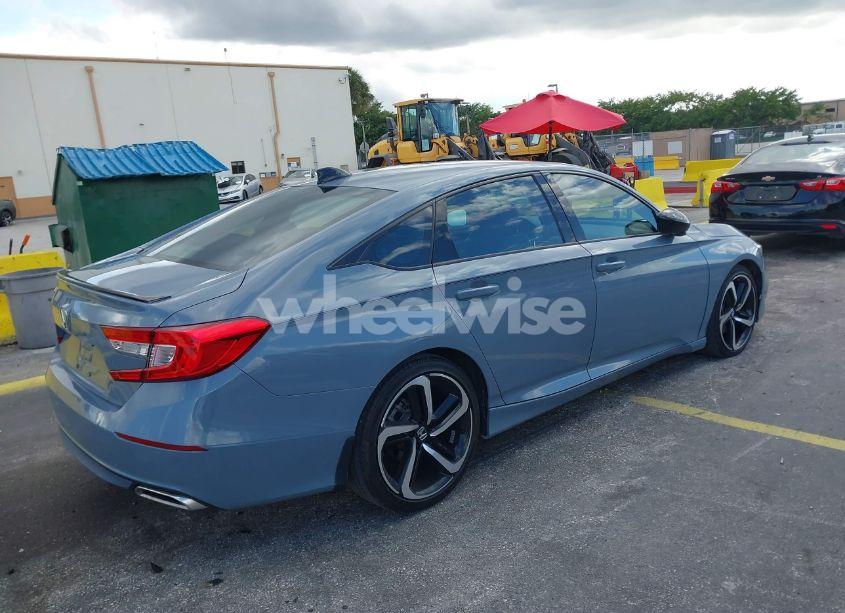 Photo 4 of 2022 Honda Accord SPORT (VIN 1HGCV1F39NA088703)