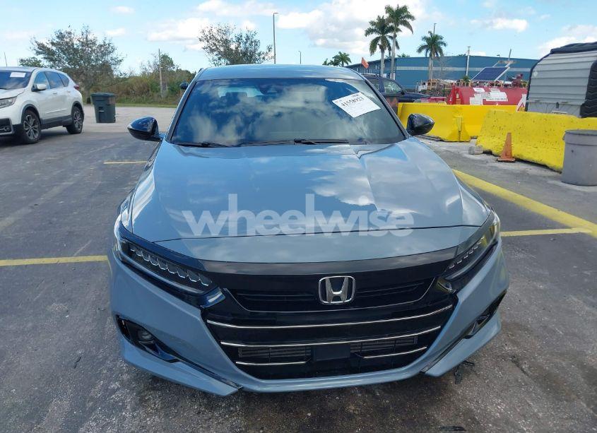 Photo 6 of 2022 Honda Accord SPORT (VIN 1HGCV1F39NA088703)