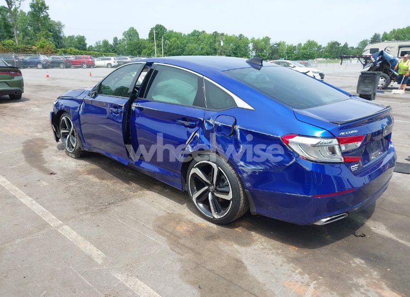 Photo 3 of 2022 Honda Accord SPORT (VIN 1HGCV1F39NA089561)