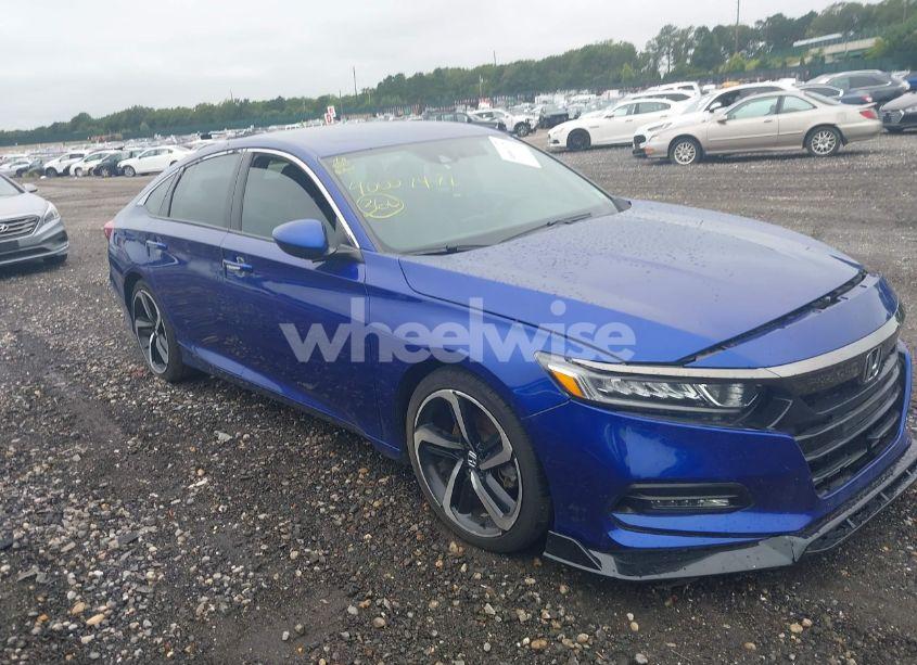 2018 Honda Accord SPORT (VIN 1HGCV1F3XJA025460) main photo