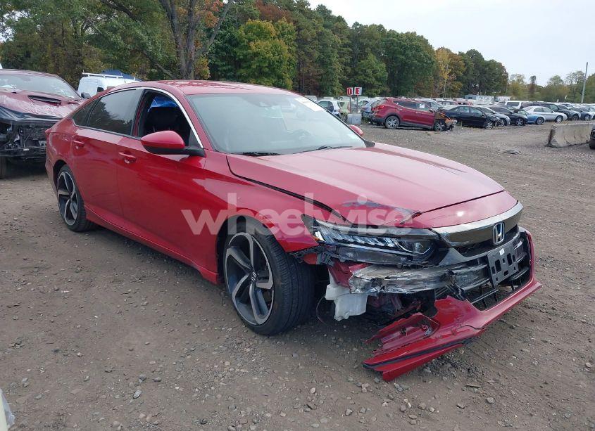 2018 Honda Accord SPORT (VIN 1HGCV1F3XJA031422) main photo