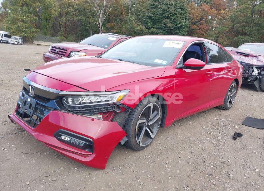 Photo 2 of 2018 Honda Accord SPORT (VIN 1HGCV1F3XJA031422)