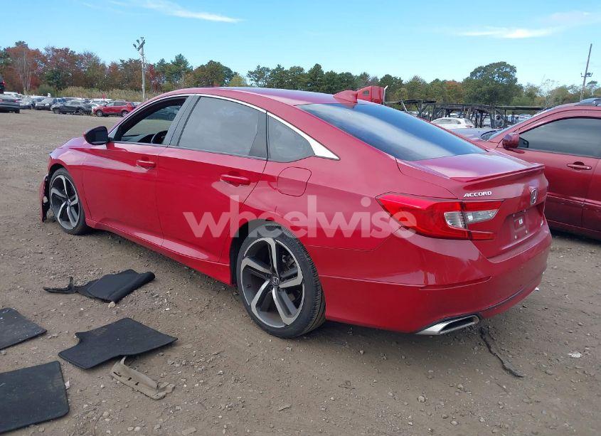 Photo 3 of 2018 Honda Accord SPORT (VIN 1HGCV1F3XJA031422)