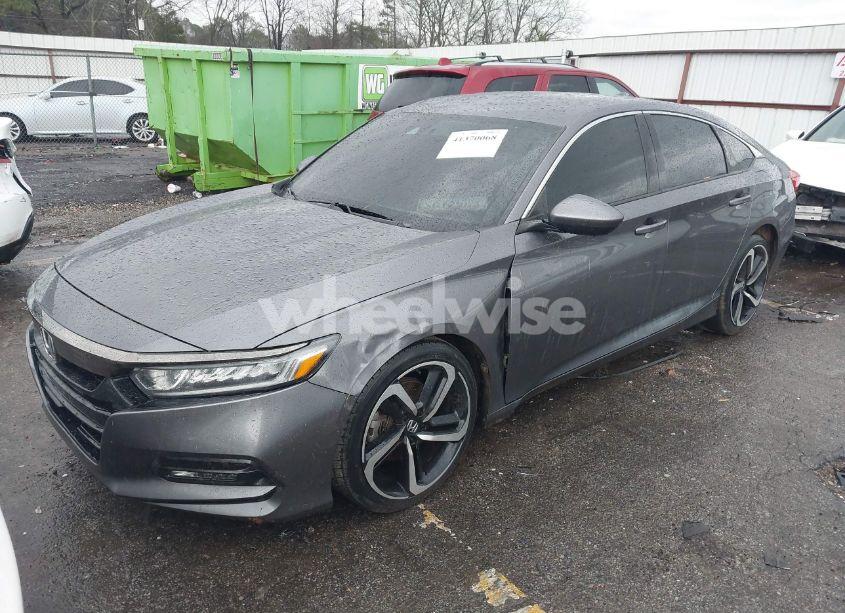 Photo 2 of 2018 Honda Accord SPORT (VIN 1HGCV1F3XJA164018)
