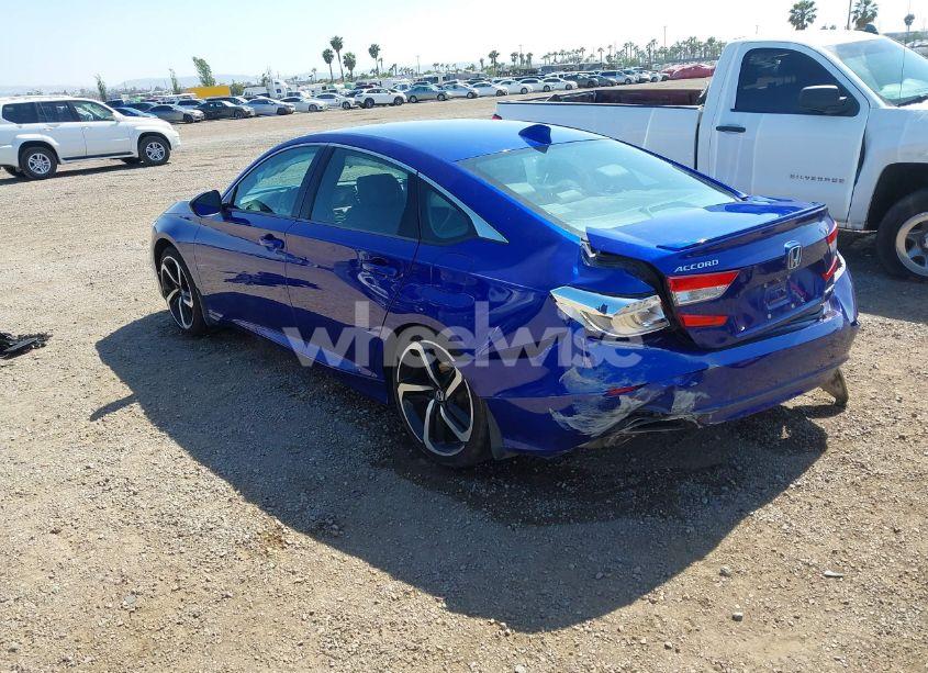 Photo 3 of 2018 Honda Accord SPORT (VIN 1HGCV1F3XJA193521)