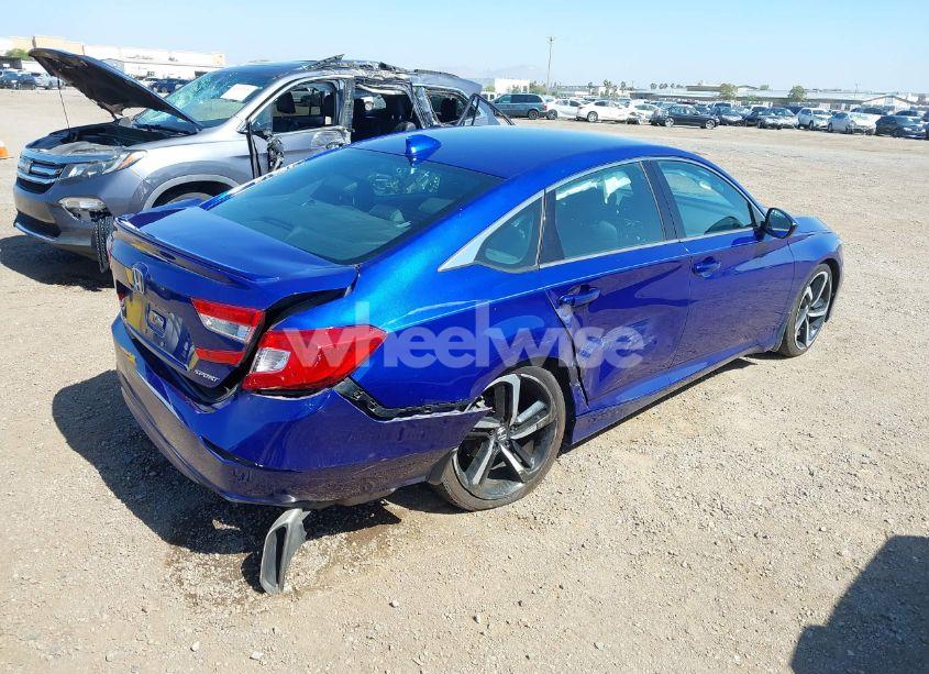 Photo 4 of 2018 Honda Accord SPORT (VIN 1HGCV1F3XJA193521)