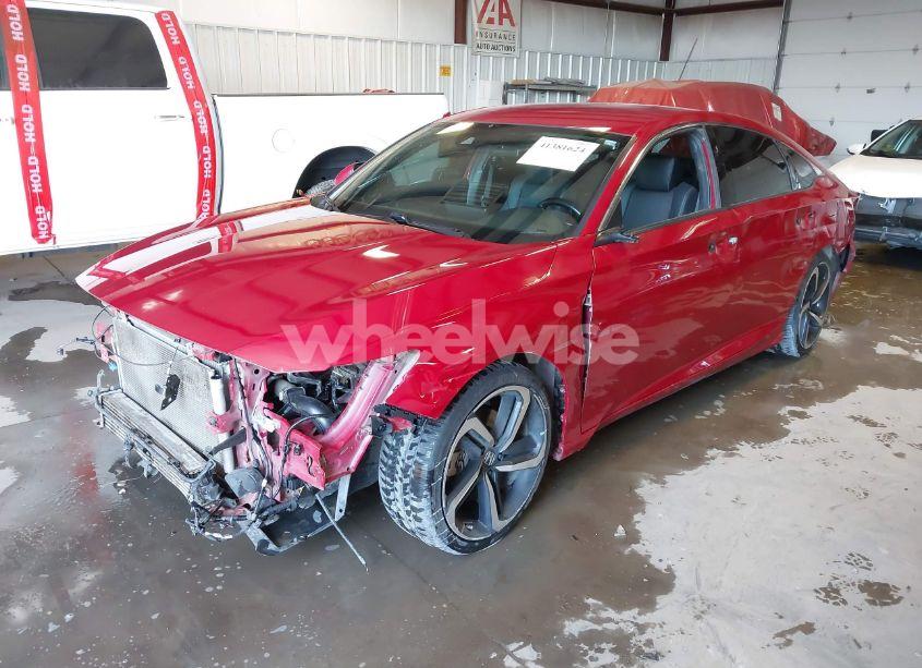 Photo 2 of 2019 Honda Accord SPORT (VIN 1HGCV1F3XKA020793)