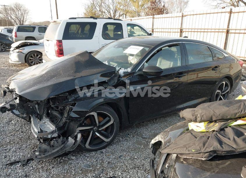 Photo 2 of 2019 Honda Accord SPORT (VIN 1HGCV1F3XKA045449)