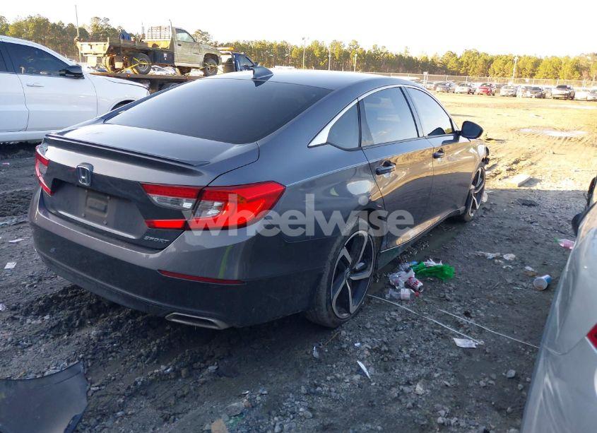 Photo 4 of 2019 Honda Accord SPORT (VIN 1HGCV1F3XKA162903)
