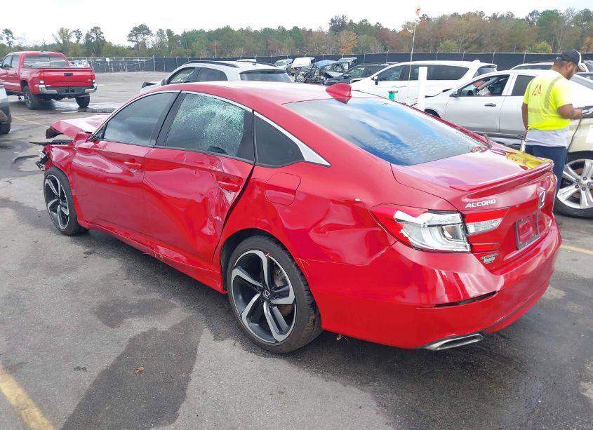 Photo 3 of 2019 Honda Accord SPORT (VIN 1HGCV1F3XKA165445)