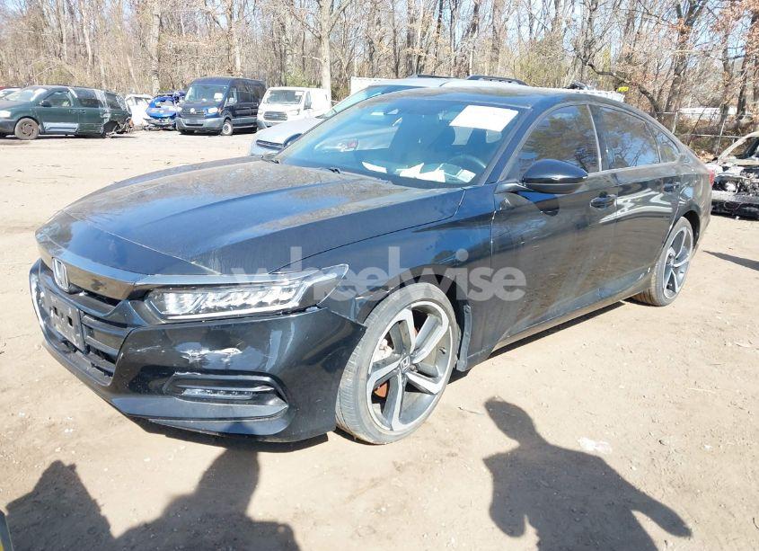 Photo 2 of 2019 Honda Accord SPORT (VIN 1HGCV1F3XKA166739)