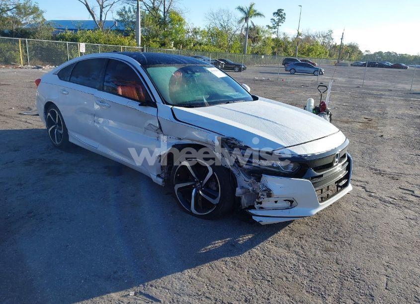 2019 Honda Accord SPORT (VIN 1HGCV1F3XKA172802) main photo