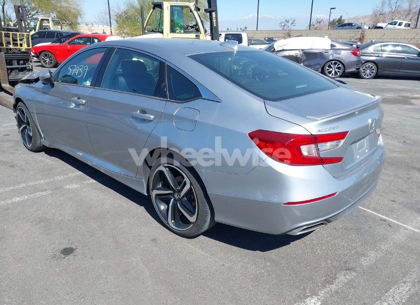 Photo 3 of 2019 Honda Accord SPORT (VIN 1HGCV1F3XKA175523)