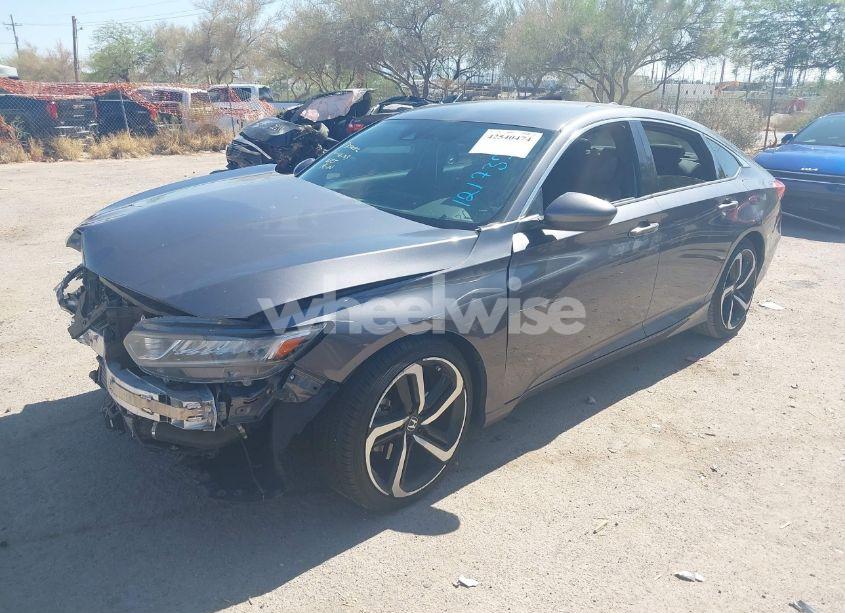 Photo 2 of 2020 Honda Accord SPORT (VIN 1HGCV1F3XLA121737)
