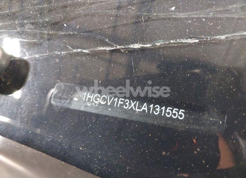 Photo 17 of 2020 Honda Accord SPORT (VIN 1HGCV1F3XLA131555)