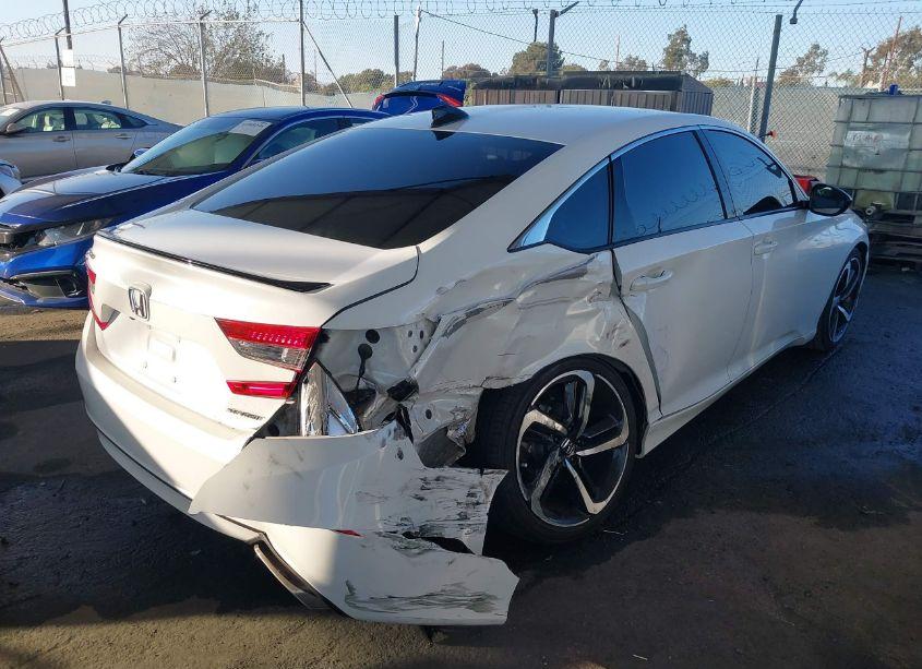 Photo 4 of 2021 Honda Accord SPORT (VIN 1HGCV1F3XMA016066)