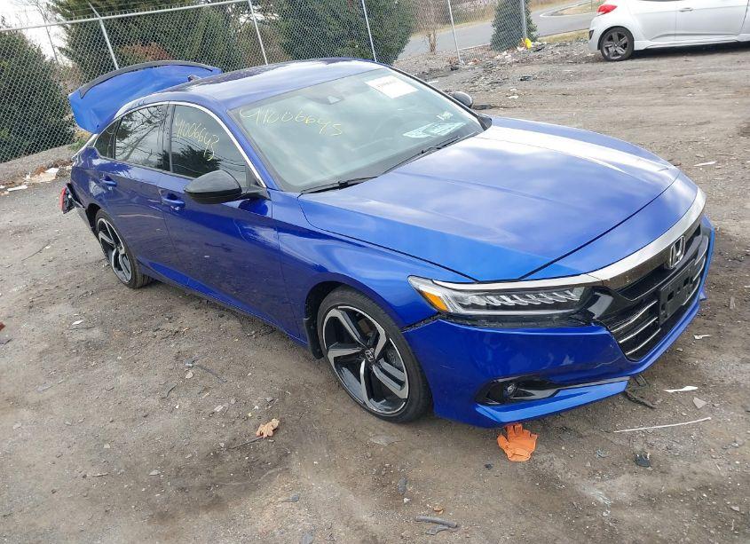 2021 Honda Accord SPORT (VIN 1HGCV1F3XMA019498) main photo