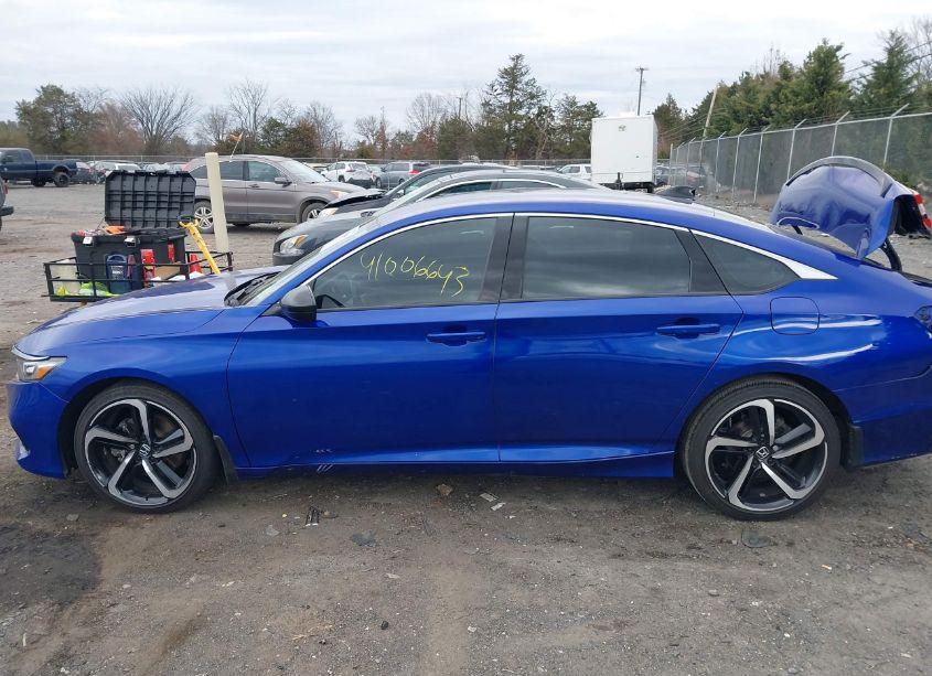 Photo 14 of 2021 Honda Accord SPORT (VIN 1HGCV1F3XMA019498)