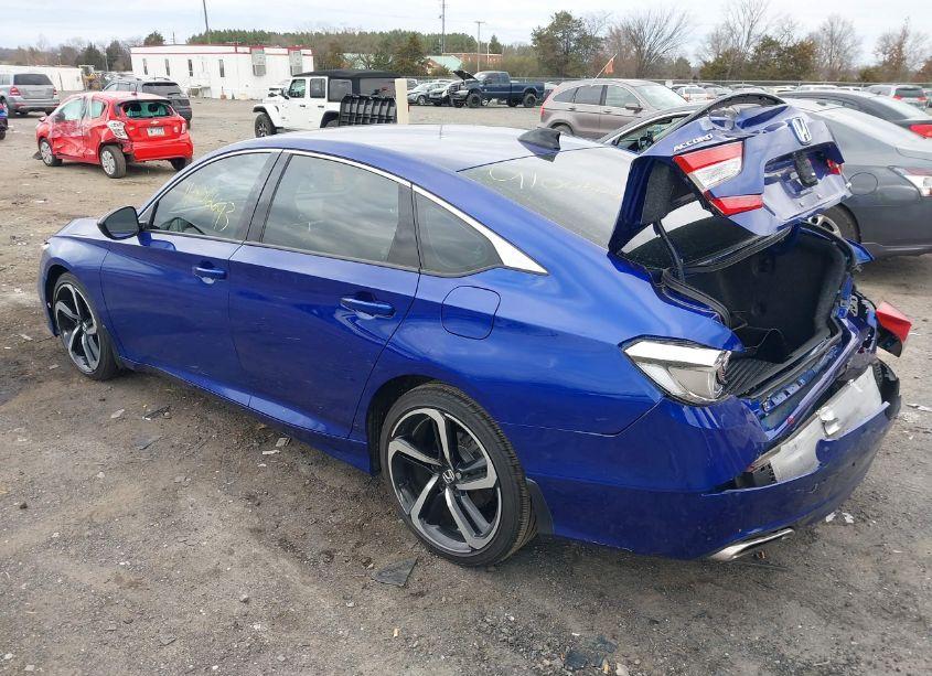 Photo 3 of 2021 Honda Accord SPORT (VIN 1HGCV1F3XMA019498)