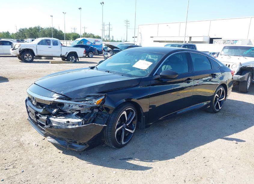 Photo 2 of 2021 Honda Accord SPORT (VIN 1HGCV1F3XMA030243)