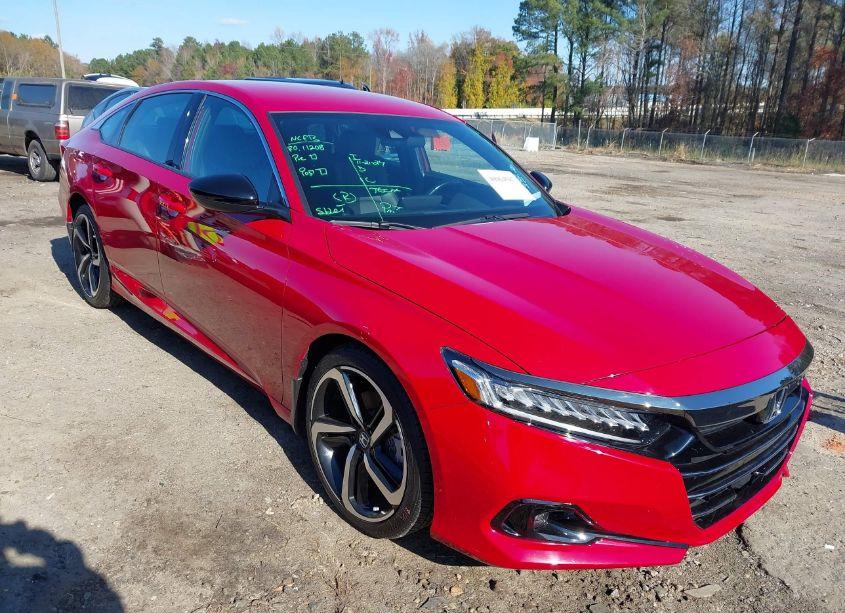 2021 Honda Accord SPORT (VIN 1HGCV1F3XMA040710) main photo
