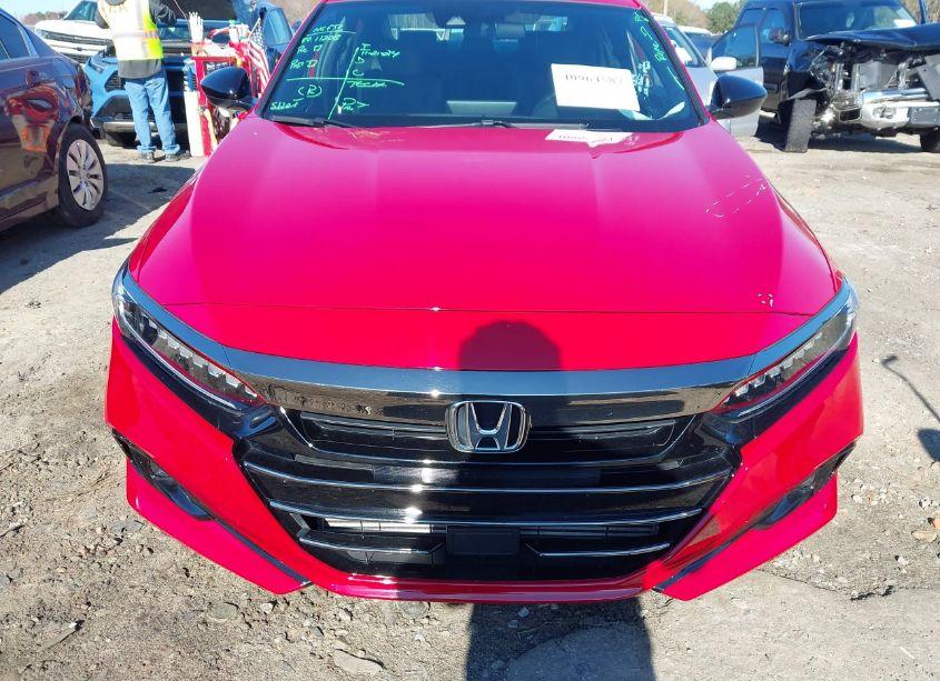 Photo 12 of 2021 Honda Accord SPORT (VIN 1HGCV1F3XMA040710)