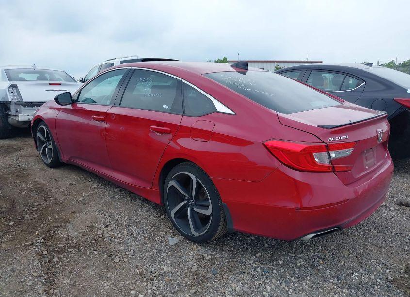 Photo 3 of 2021 Honda Accord SPORT (VIN 1HGCV1F3XMA074954)