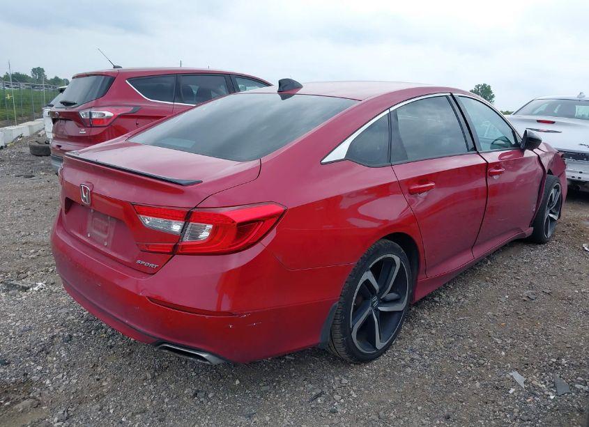 Photo 4 of 2021 Honda Accord SPORT (VIN 1HGCV1F3XMA074954)