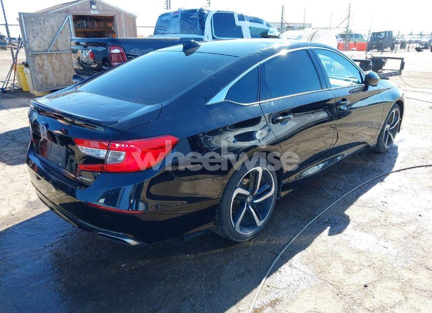 Photo 4 of 2021 Honda Accord SPORT (VIN 1HGCV1F3XMA082469)