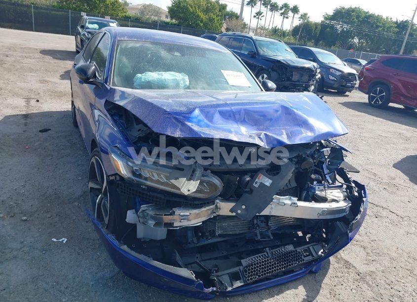 Photo 6 of 2021 Honda Accord SPORT (VIN 1HGCV1F3XMA098381)