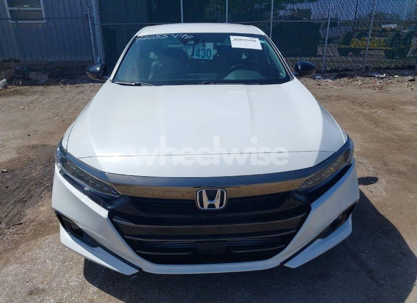 Photo 12 of 2021 Honda Accord SPORT (VIN 1HGCV1F3XMA099711)