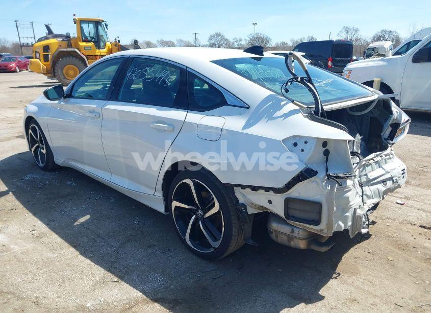Photo 3 of 2021 Honda Accord SPORT (VIN 1HGCV1F3XMA099711)