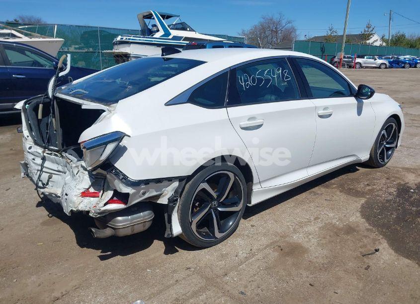 Photo 4 of 2021 Honda Accord SPORT (VIN 1HGCV1F3XMA099711)