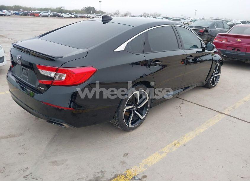 Photo 4 of 2021 Honda Accord SPORT (VIN 1HGCV1F3XMA106883)