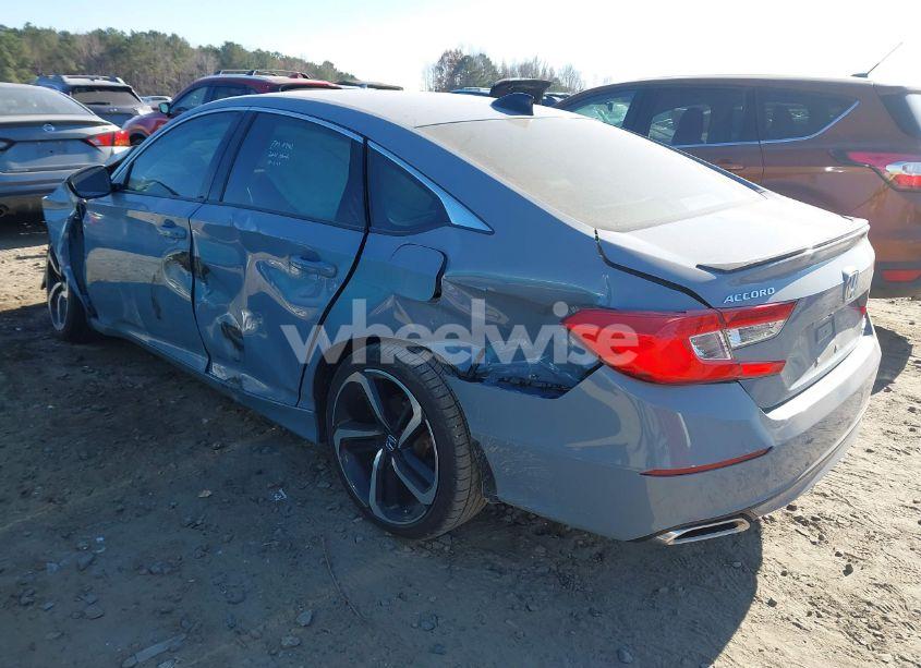 Photo 3 of 2021 Honda Accord SPORT (VIN 1HGCV1F3XMA123957)