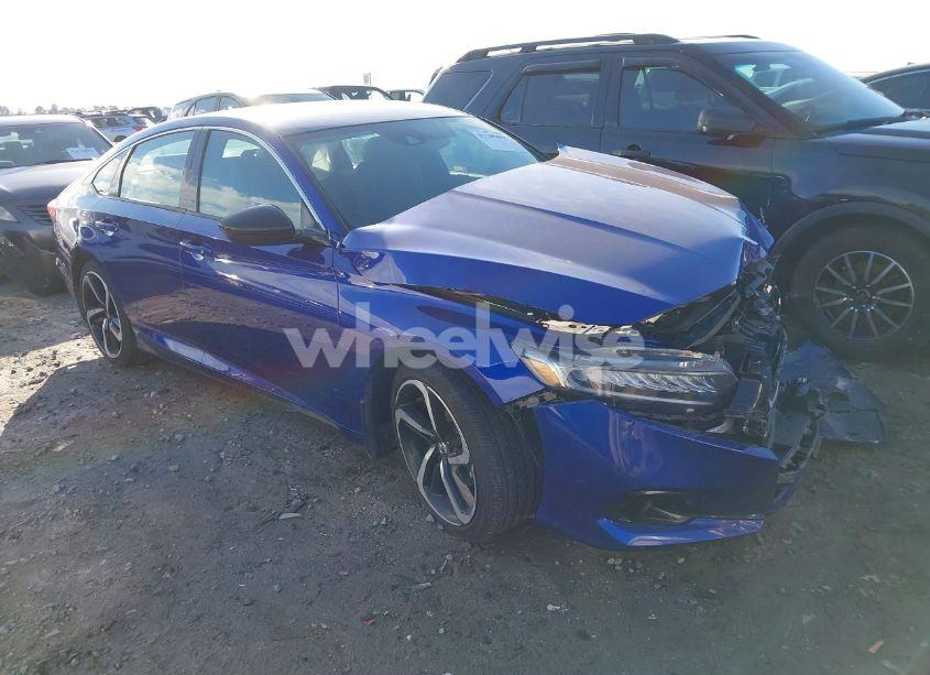 2022 Honda Accord SPORT (VIN 1HGCV1F3XNA026128) main photo