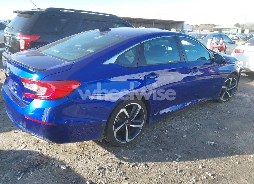 Photo 4 of 2022 Honda Accord SPORT (VIN 1HGCV1F3XNA026128)