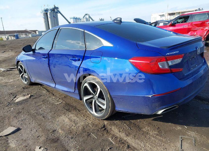 Photo 3 of 2022 Honda Accord SPORT (VIN 1HGCV1F3XNA029742)