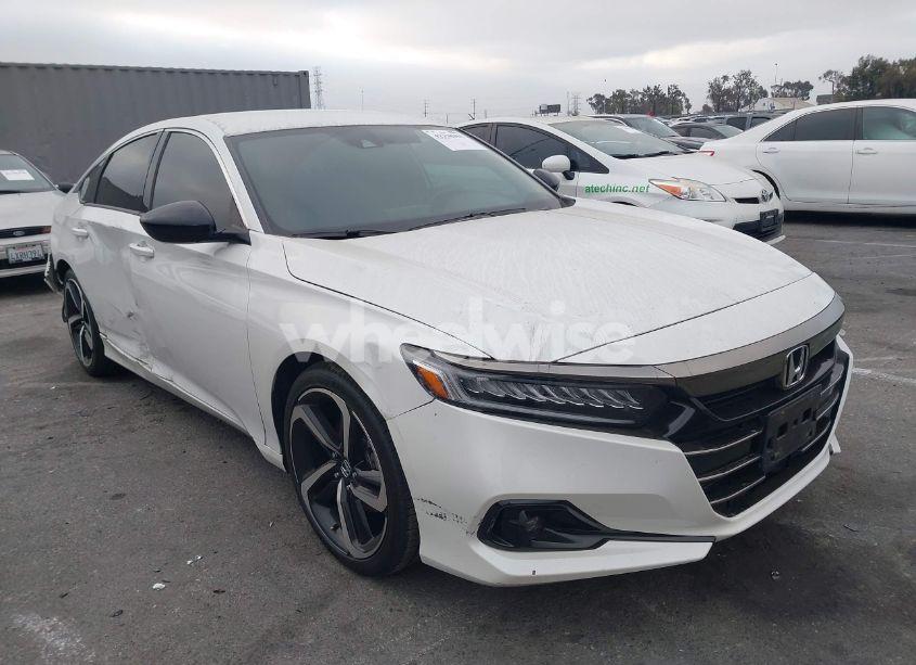2022 Honda Accord SPORT (VIN 1HGCV1F3XNA079377) main photo