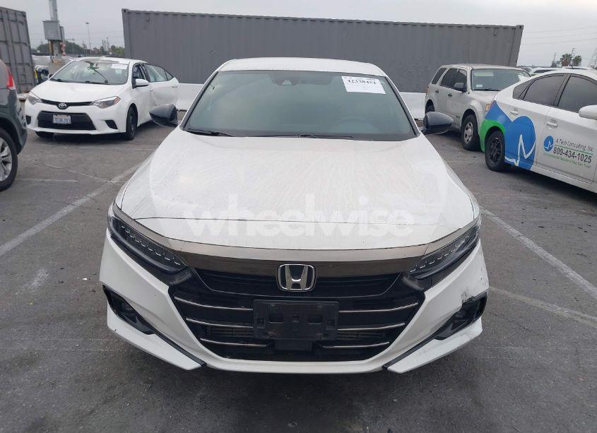 Photo 12 of 2022 Honda Accord SPORT (VIN 1HGCV1F3XNA079377)