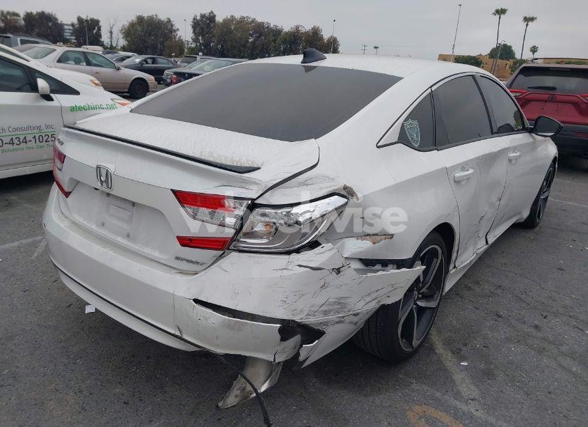 Photo 4 of 2022 Honda Accord SPORT (VIN 1HGCV1F3XNA079377)